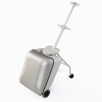 En stock : Valise poussette pour bébé avec poignée télescopique, design tendance 2-en-1 pliable – Valise de voyage transformable en poussette pour enfants et bébés