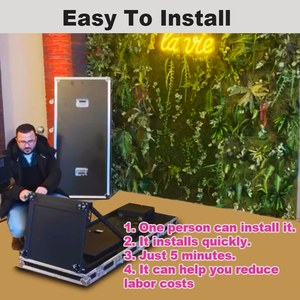 Plus qu'assez vidéo Circle Airdrop Reality Magic Mirror Photo Booth Sign Items Business Rental Compatible Camera SLR Devices - Product Image 2