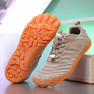 Zapatos de Senderismo Unisex para Todas las Estaciones, Antideslizantes, Ligeros, Transpirables, Casuales para Exteriores, Deportivos, con Tacón Plano, Horma Ancha, Tallas Grandes - Product Image 3