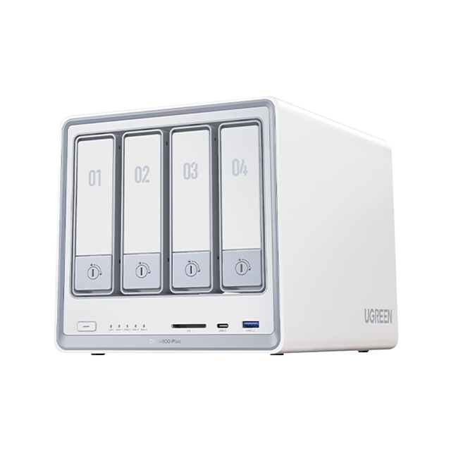 4-Bay 10GbE NAS | OpenClaw Local Deployment & Private Cloud Backup 8G