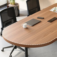 Meubles de bureau en bois de luxe, bureaux de direction modernes et table de conférence pour bureau