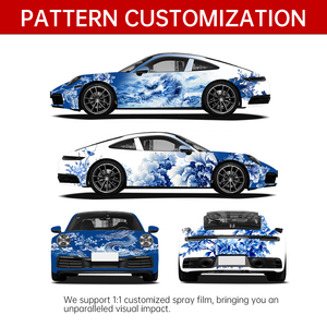 Пленка для оклейки автомобилей с индивидуальной печатью, устойчивая к царапинам, полноцветная печать для обертывания транспортных средств - Product Image 2