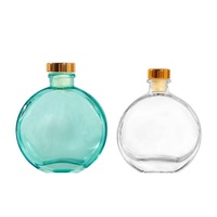 Fabrication d'usine 500ml Whisky Bouteille en verre Spiritueux et bouteilles en verre Fabrique avec liège