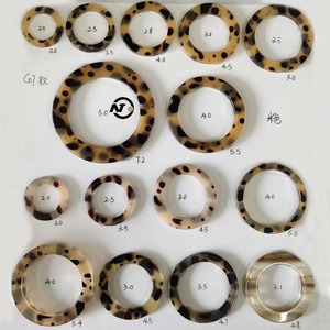 <span class=keywords><strong>Boucle</strong></span> à ardillon en plastique écaille de tortue, revêtement <span class=keywords><strong>sans</strong></span> nickel, pour chaussures, vêtements, sacs, ceintures - Product Image 4