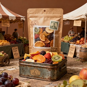 Bán buôn tùy chỉnh in nhiệt niêm phong khóa zip đứng lên túi với lá nhôm PE nhiều lớp túi bao bì thực phẩm - Product Image 3