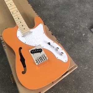 Guitarra Eléctrica de Alta Gama con Cuerpo de Caoba y Diseño de Orificios en Forma de F, Guitarra Profesional para un Uso Premium y Elegante - Product Image 4