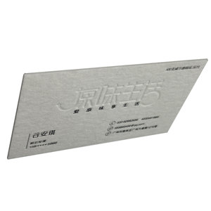 Tùy chỉnh sang trọng Logo lớn lên 3D dập nổi trình bày giấy đã ghé thăm <span class=keywords><strong>in</strong></span> thẻ kinh doanh - Product Image 4