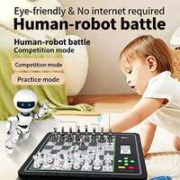 Échiquier intelligent portable avec fonction humain IA pour l'apprentissage et l'entraînement des enfants en plusieurs modes