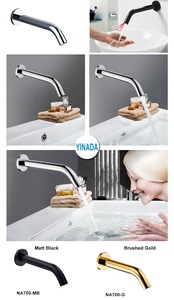 Treo Tường Tự Động Vòi Nước Với Cảm Biến DC + AC Điện Hands Cảm Ứng Miễn Phí Phòng Tắm Cảm Biến Vòi Nước - Product Image 6