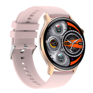 Reloj inteligente resistente al agua IP68 para mujer, pulsera de lujo con pantalla táctil redonda de 2023 pulgadas, 1,43 - Product Image 4