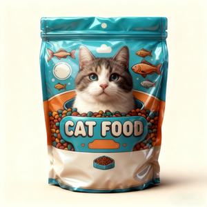 Venta Directa de Fábrica, Bolsa Personalizada con Cierre Hermético y Fondo Plano de 1-20 kg para Arena para Gatos, Bolsa de Empaque para Comida de Mascotas, Perros y Gatos - Product Image 5