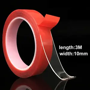0,4 mm 1 mm 25 mm günstiger industrieller Acryl-Schaum durchsichtig doppelseitiges Montageklebeband für Auto-Autoparts Dekoration