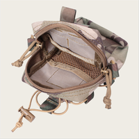 Pochette de ceinture EDC portable à dégagement rapide pour l'extérieur, organisateur multifonctionnel, sac tactique de taille Molle avec bandoulière