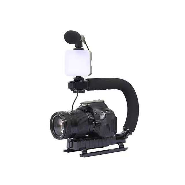 Smartphone Video Vlog Making Kit Lighting Hands Free Blog Youtube Camera for Usb C Travel Beginners Vlogging Kit
