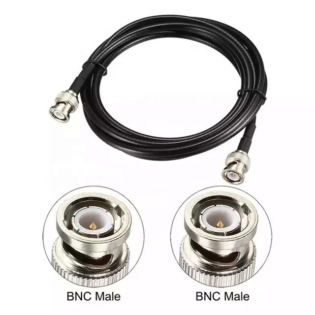 Proveedores Bnc Male Fo Rg58 Bnc Male To Male Cable 50ohm Jumper Cable Patch Cord Bnc Power Cable