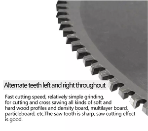 2025 TCT lưỡi cưa đĩa cacbua cho nhôm cắt Hàn tần số cao OEM - Product Image 3