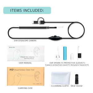 Visual Earwax Clean Tool With Light And <b>Cable</b> For Ear Cleaning And Inspection - Product Image 3
