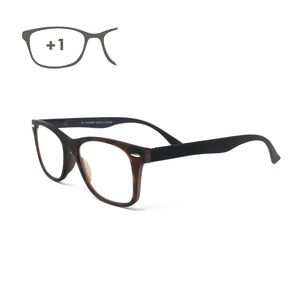 Gafas de lectura con estampado de caparazón de tortuga de Illinois +1.0 aumentos - Product Image 1