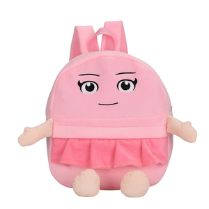Mochilas de Peluche Tungtungsahur, Bolsa de Gran Capacidad con Dibujos Animados, Divertidos Monos, Ranas, Elefantes, Tiburones, Mochilas Escolares para Niños, Juguetes de Dibujos Animados - Product Image 3