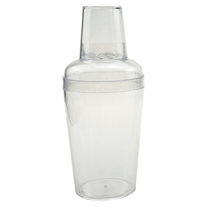 Mixologie à portion unique de 12oz avec <span class=keywords><strong>bouteille</strong></span> de shakers à cocktail <span class=keywords><strong>Martini</strong></span> en plastique personnalisée pour Happy Hour - Product Image 1