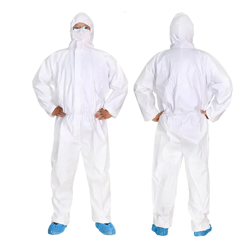 Disposable Coverall Type 56 CE Certified Protection Cloth Work Wear For Painting