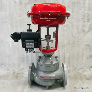 Suministro Directo de Fábrica: Diafragma Neumático de Titanio Tipo Émbolo de Alta Temperatura DN100 ZJHP-16C para Control de Voltaje - Product Image 4