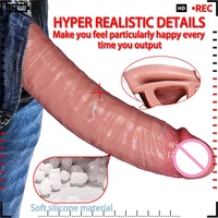 Plug anal gonflable en silicone à commande sans fil, masseur de prostate, vibrateur, masturbateur, jouet sexuel pour hommes LM-D808
