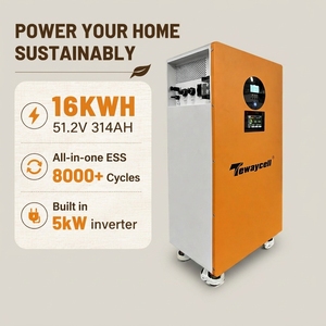 5kW 16kWh All-in-One Solar <b>Battery</b> System 51.2V 314Ah Home Energy Storage Off-Grid Residential <b>Backup</b> CAN Communication - Product Image 1