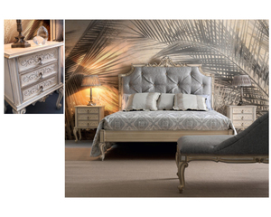 <span class=keywords><strong>Cama</strong></span> Doble Moderna <span class=keywords><strong>Minimalista</strong></span> Tamaño Queen con Tapicería de Cuero Genuino Beige, Fácil de Limpiar, Marco de Madera Suave con Funciones de Almacenamiento - Product Image 4