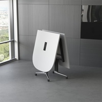 Table de conférence rectangulaire moderne en bois massif avec pieds réglables, design écologique, prête à l'emploi pour la maison, le bureau ou l'hôpital