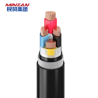 Cable de alimentación con conductor de núcleo de cobre Cable eléctrico aislado Xple blindado de bajo voltaje Resistente al fuego
