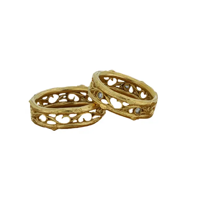 High Quality Gold-plated 925 Silver Ring Made In Italy Jewelry Style Ispire By A Film Fashion Jewelry