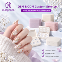 Gel texturé créatif 3D pour nail art, effet purée de pommes de terre, directement de l'usine OEM/ODM Maagenta