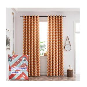 Bán buôn sẵn sàng in Linen cửa sổ cho phòng khách giá rẻ phòng ngủ hiện đại nhà bếp rèm treo lên thiết kế rèm cửa - Product Image 3
