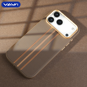 Étui de téléphone VAWI L152 Dragon Armor Series Grid Three Bar Splicing pour iPhone 12~17 Pro Max et Samsung <span class=keywords><strong>S22</strong></span> S23 S24 S25 Ultra - Product Image 4
