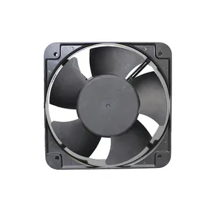 Ventilateur d'extraction industriel 6 pouces 150mm 12v 24v 36v 48v moteur 150x150x51mm ventilateur de refroidissement cc