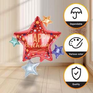 Globo de Aluminio con Diseño de Feliz Cumpleaños para Fiestas Infantiles y Decoraciones de Bodas - Product Image 6