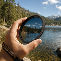 Filtre polarisant circulaire CPL ultra-mince en verre OEM personnalisé 37-95 mm, cadre en aluminium, revêtement imperméable, objectif d'appareil photo (52 mm/67 mm)
