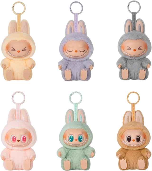 Original Pop Mart Labubu V1 Vinyl Cutie Plush Toy - Exciting