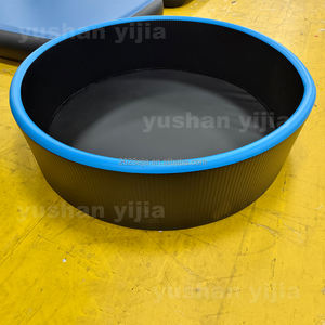 Gran oferta, parque infantil para interiores y exteriores, equipo de juego suave comercial, pozo de bolas redondo gigante con tobogán para juegos de niños - Product Image 4