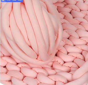 250g kol örme iplik el örgü Jumbo tıknaz örgü pamuk tüp iplik süper yumuşak yıkanabilir hantal dev iplik aşırı DIY için - Product Image 5