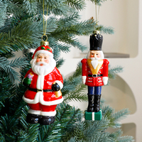 Nouveaux pendentifs de Noël uniques pour décorer l'arbre de Noël, design Père Noël, pendentifs de Noël personnalisés