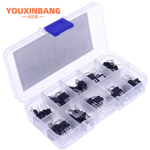 50 cái 10 giá trị để 220 điều chỉnh điện áp Transistor Assortment Kit lm317t l7805 l7806 l7808 l7809 l7810 l7812 l7815 l7818 l7824 - Product Image 2