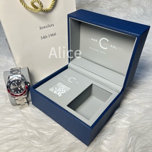 Caja de reloj de cuero personalizada directa de fábrica con forro gris, caja de almacenamiento de relojes con logotipo personalizado, cajas y estuches de relojes de lujo para hombre - Product Image 3