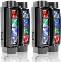 Smart Party Festival Disco Show Hochzeit RGB Bühnen licht Dmx512 Sound Control Mic Rgbw Moving Head DJ Bühnen beleuchtung