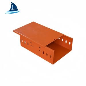 निर्माण केबल बिछाने के लिए उच्च स्थायित्व गैल्वेनाइज्ड स्टील फायरप्रूफ केबल ट्रे - Product Image 2