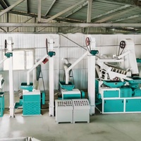 Capacité de 15 à 25 tonnes/jour, 220V/380V, combinant décortiqueuse de riz paddy, moulin à riz, nettoyeur, désherbeur, séparateur