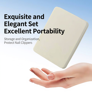 Ensemble d'outils de manucure et pédicure 7 pièces en acier inoxydable, kit de coupe-ongles avec étui, logo personnalisé, outils de beauté - Product Image 4