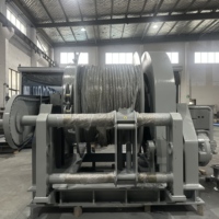 Treuil de levage à câble métallique industriel robuste de 5T à 30T, à enroulement horizontal et vertical, pour la construction marine