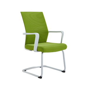 Chaise de <span class=keywords><strong>bureau</strong></span> moderne en tissu siège visiteur <span class=keywords><strong>sans</strong></span> roues chaise de réunion - Product Image 1
